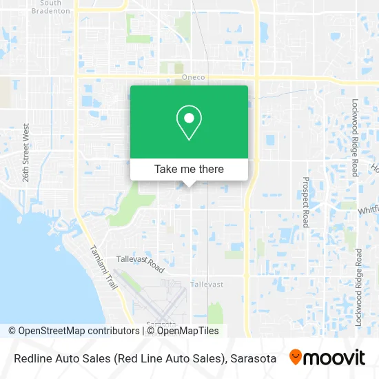 Redline Auto Sales (Red Line Auto Sales) map