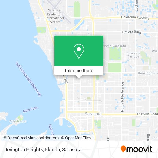 Mapa de Irvington Heights, Florida