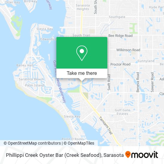 Phillippi Creek Oyster Bar (Creek Seafood) map
