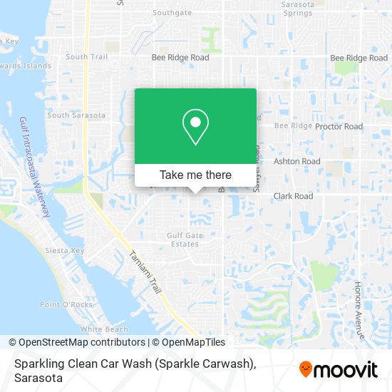 Sparkling Clean Car Wash (Sparkle Carwash) map