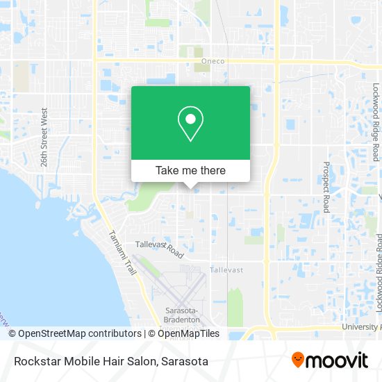 Rockstar Mobile Hair Salon map