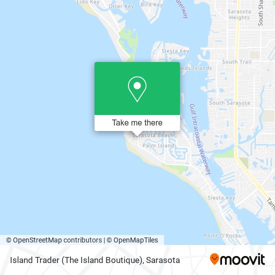 Mapa de Island Trader (The Island Boutique)