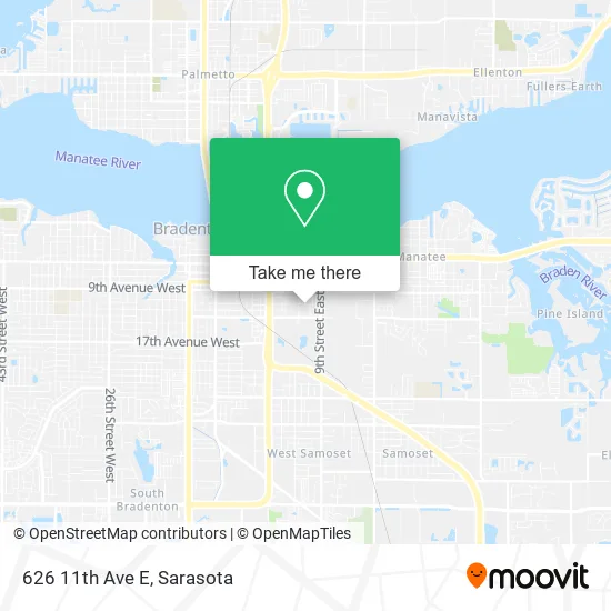 626 11th Ave E map