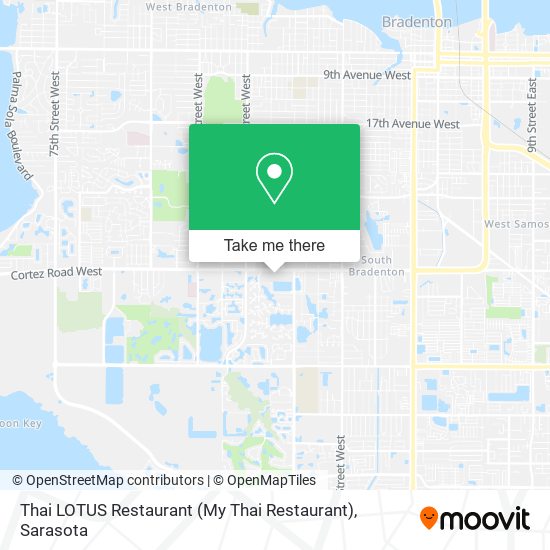 Mapa de Thai LOTUS Restaurant (My Thai Restaurant)