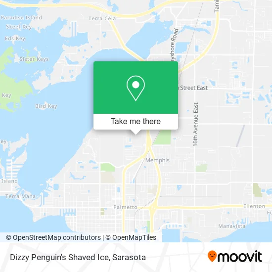 Dizzy Penguin's Shaved Ice map