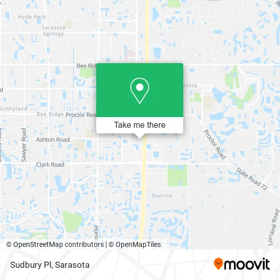 Sudbury Pl map