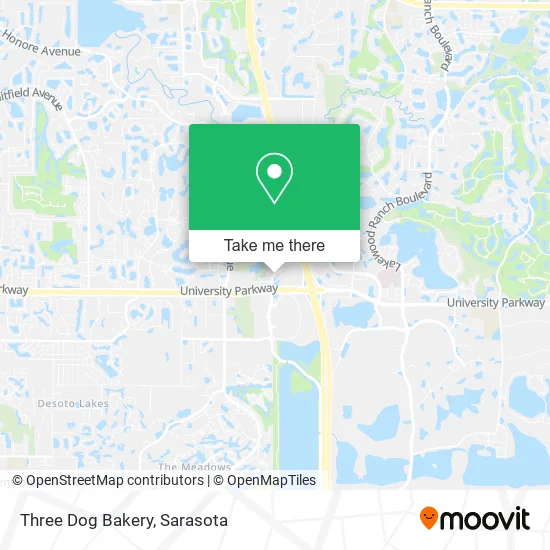 Three Dog Bakery map