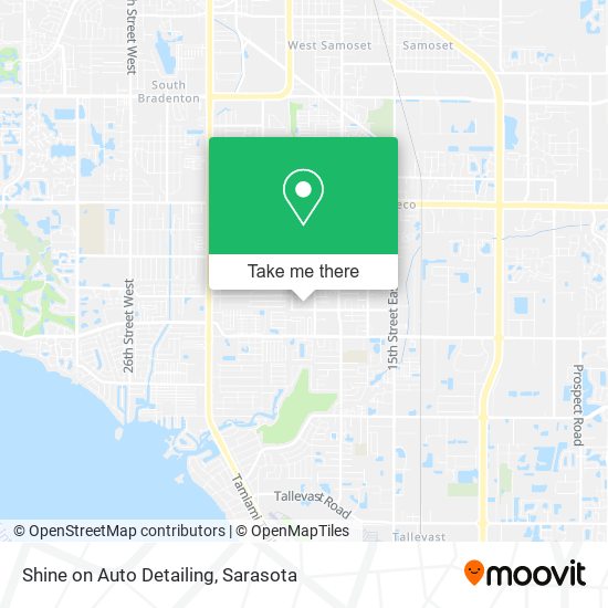 Shine on Auto Detailing map