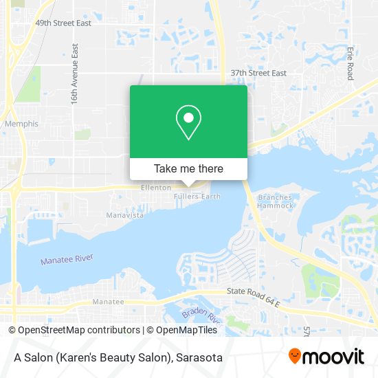 A Salon (Karen's Beauty Salon) map