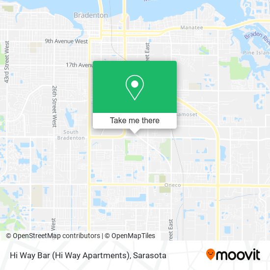 Hi Way Bar (Hi Way Apartments) map