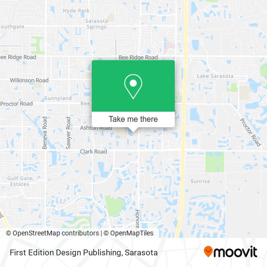 Mapa de First Edition Design Publishing