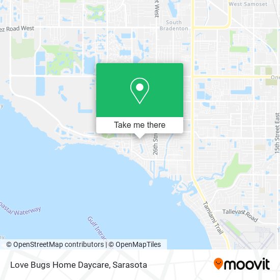 Love Bugs Home Daycare map