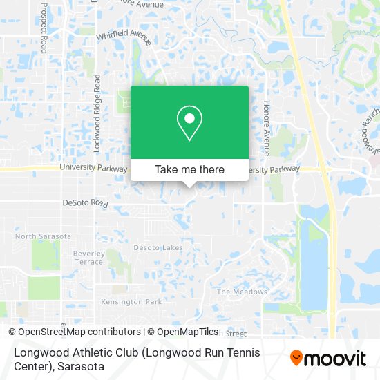 Mapa de Longwood Athletic Club (Longwood Run Tennis Center)