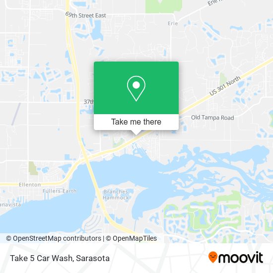 Mapa de Take 5 Car Wash