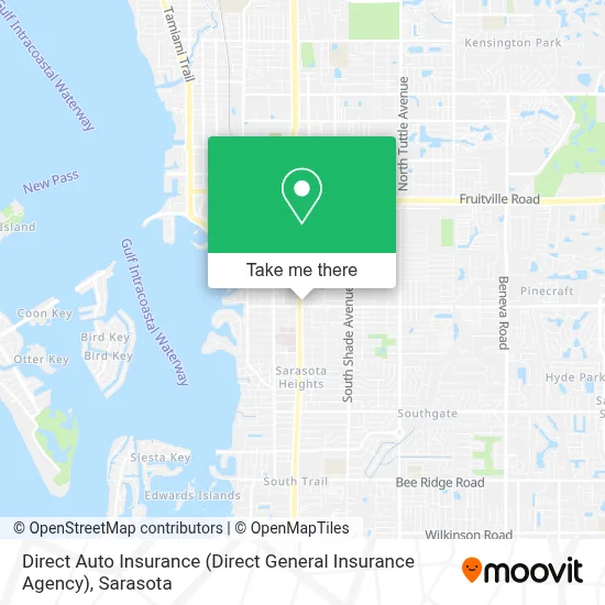Direct Auto Insurance (Direct General Insurance Agency) map