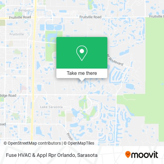 Fuse HVAC & Appl Rpr Orlando map