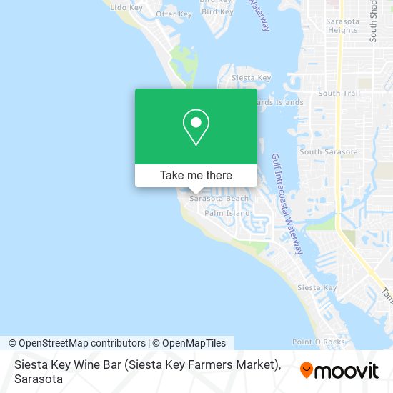 Siesta Key Wine Bar (Siesta Key Farmers Market) map