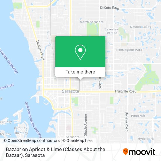 Mapa de Bazaar on Apricot & Lime (Classes About the Bazaar)