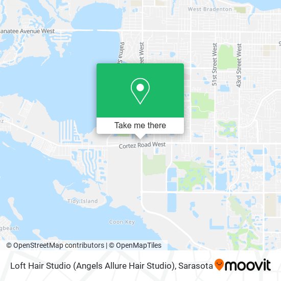 Mapa de Loft Hair Studio (Angels Allure Hair Studio)