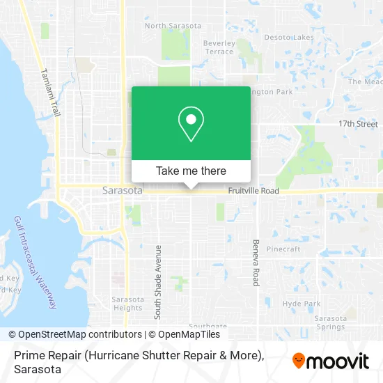 Mapa de Prime Repair (Hurricane Shutter Repair & More)