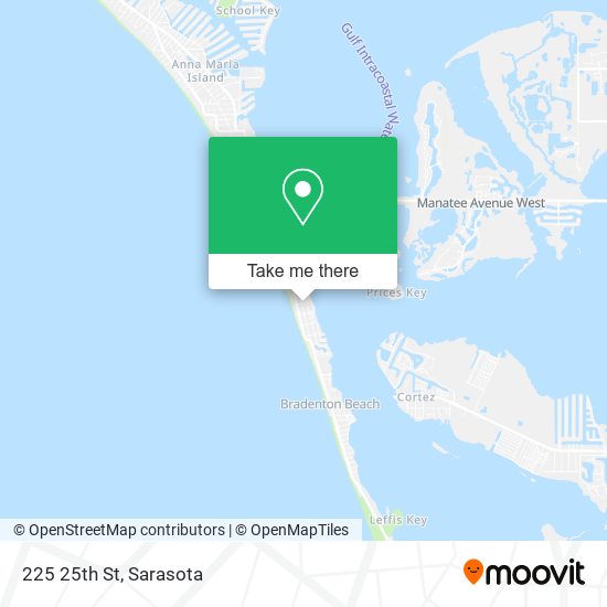 Mapa de 225 25th St