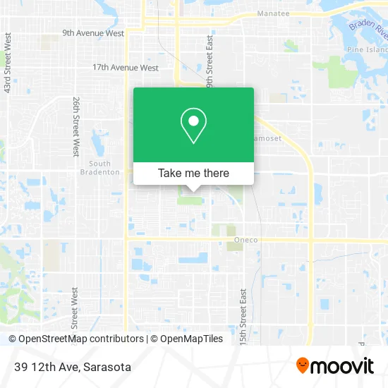 39 12th Ave map
