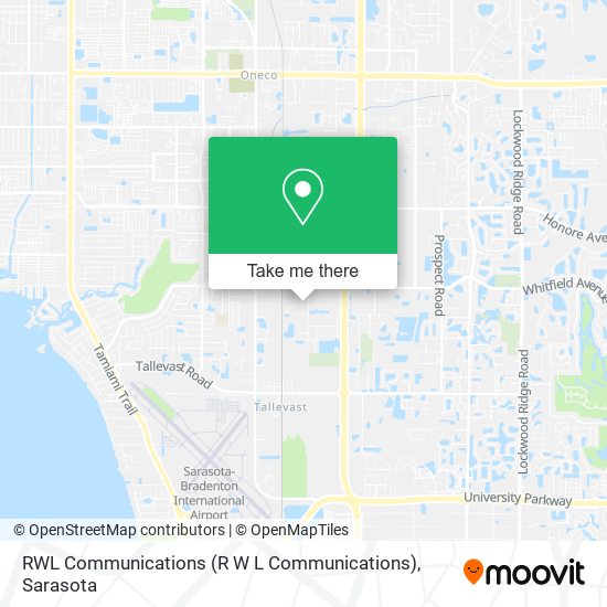 RWL Communications (R W L Communications) map