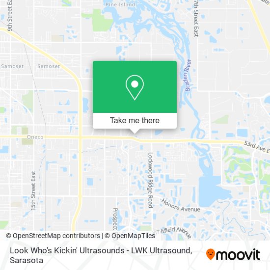 Look Who's Kickin' Ultrasounds - LWK Ultrasound map