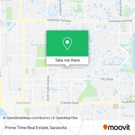 Prime Time Real Estate map