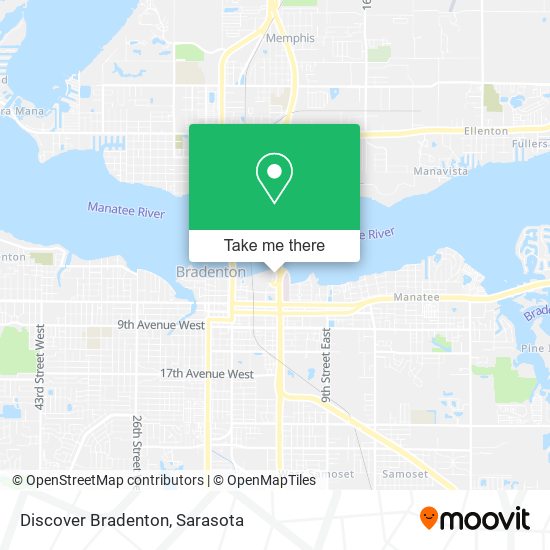 Mapa de Discover Bradenton