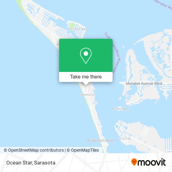 Ocean Star map