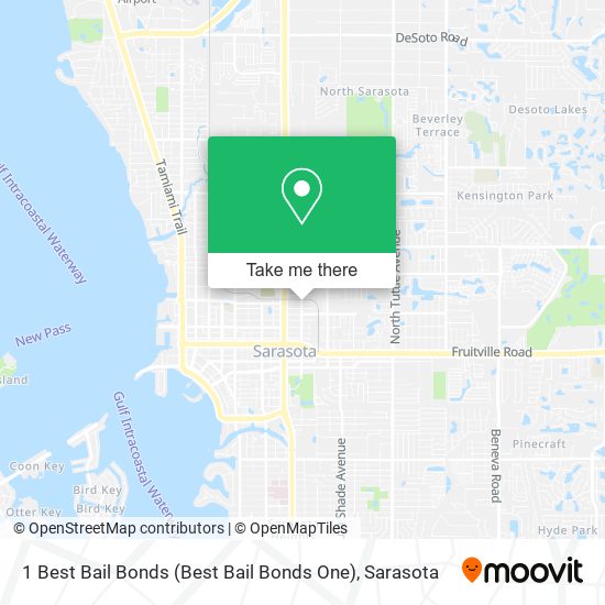 1 Best Bail Bonds map