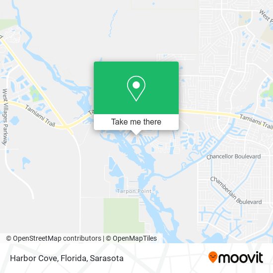 Harbor Cove, Florida map