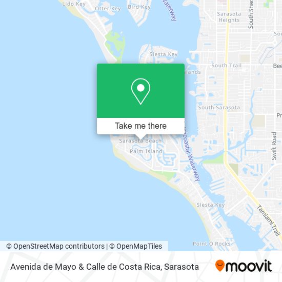 Avenida de Mayo & Calle de Costa Rica map