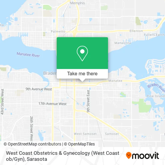 West Coast Obstetrics & Gynecology (West Coast ob / Gyn) map