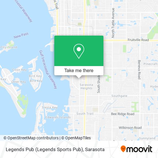 Legends Pub (Legends Sports Pub) map