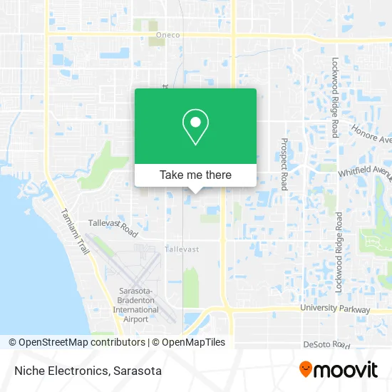 Niche Electronics map