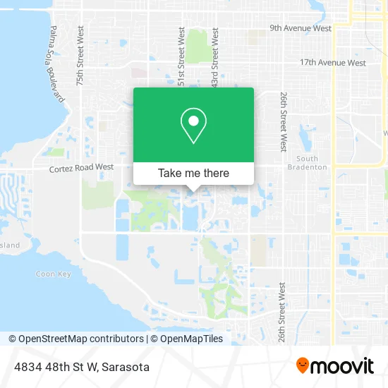 4834 48th St W map