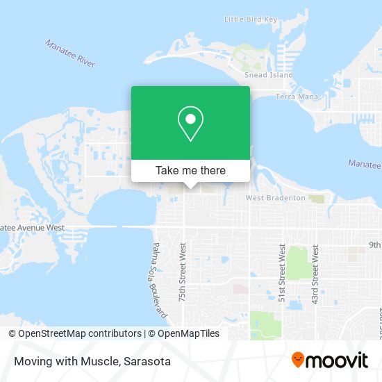 Moving with Muscle map