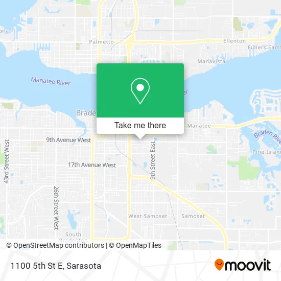 1100 5th St E map