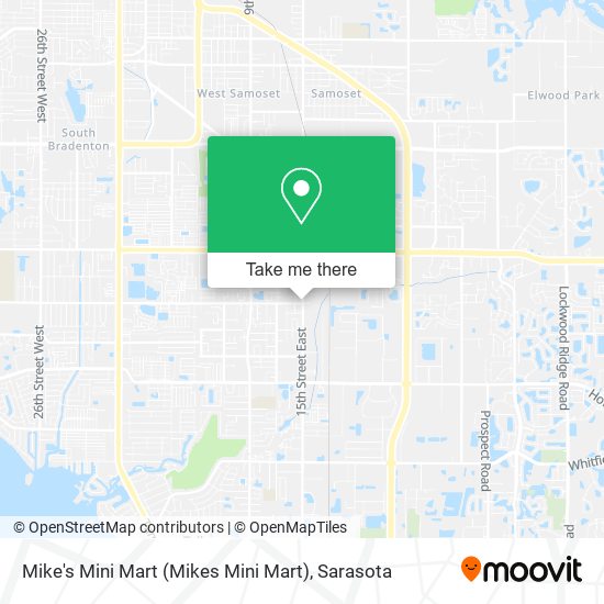 Mike's Mini Mart (Mikes Mini Mart) map