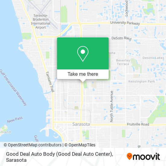 Mapa de Good Deal Auto Body