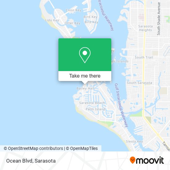 Ocean Blvd map