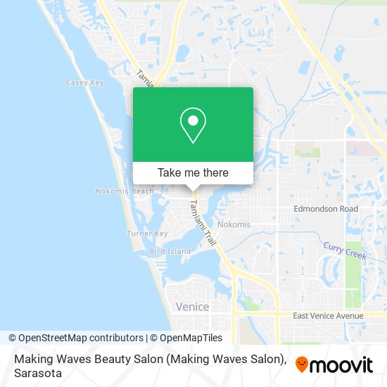 Mapa de Making Waves Beauty Salon