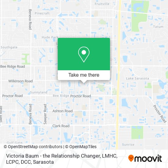 Mapa de Victoria Baum - the Relationship Changer, LMHC, LCPC, DCC