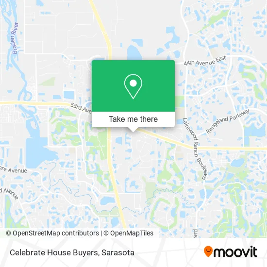 Celebrate House Buyers map