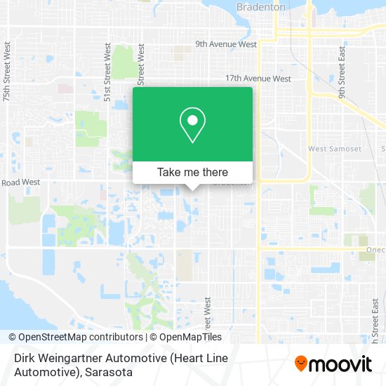 Dirk Weingartner Automotive (Heart Line Automotive) map