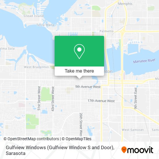 Mapa de Gulfview Windows (Gulfview Window S and Door)