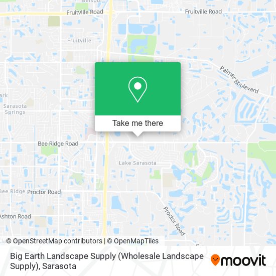 Big Earth Landscape Supply (Wholesale Landscape Supply) map