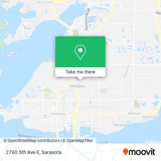 Mapa de 2760 5th Ave E